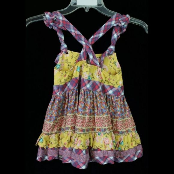 MATILDA JANE SOPHIE KNOT SWING TOP SIZE 6 EUC - Picture 2 of 6